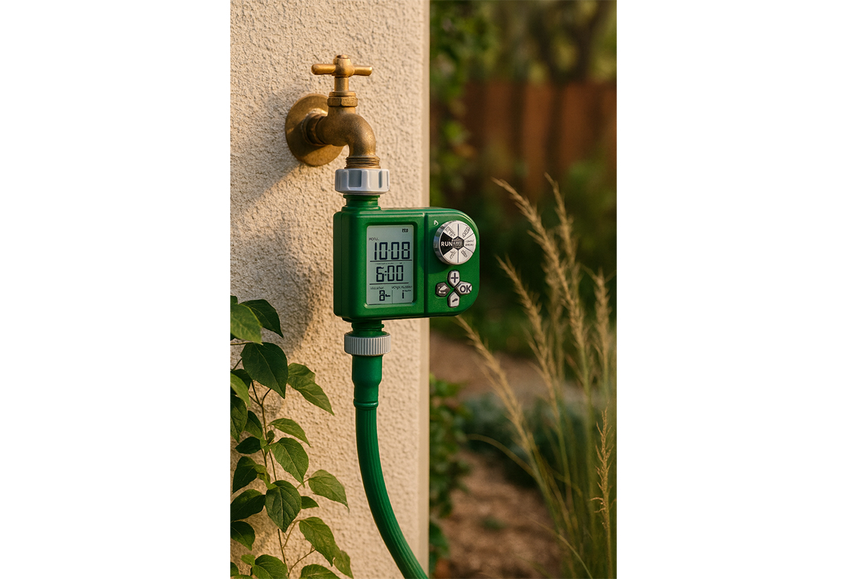 Απεικονίζεται ο προγραμματιστής εγκατεστημένος σε βρύση.